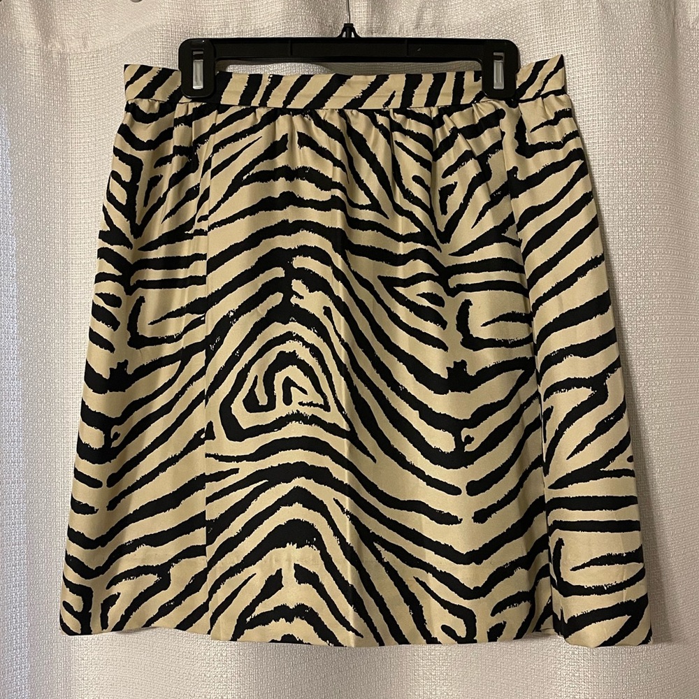 MICHAEL Michael Kors Zebra Print Skirt